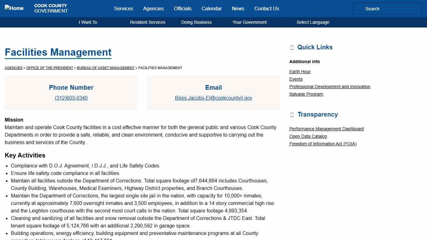 Facilities Management